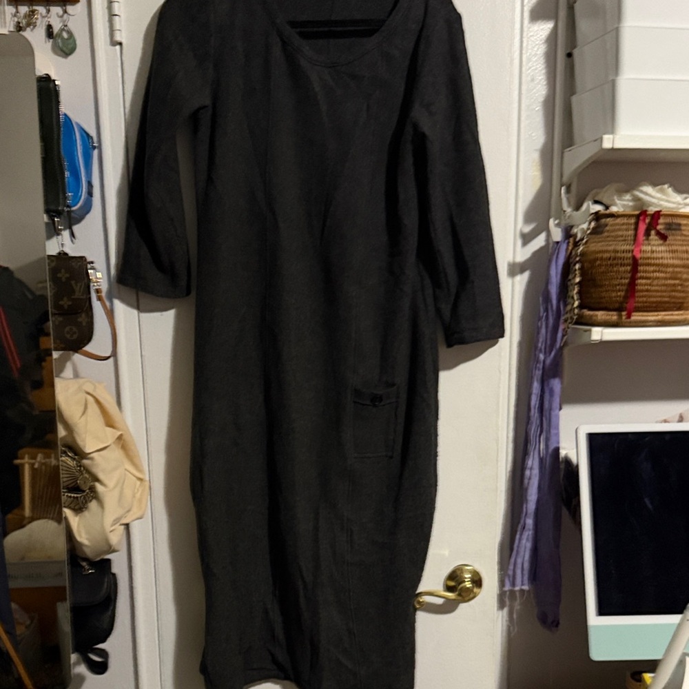 Lurdes Bergada large dress below knee zipper